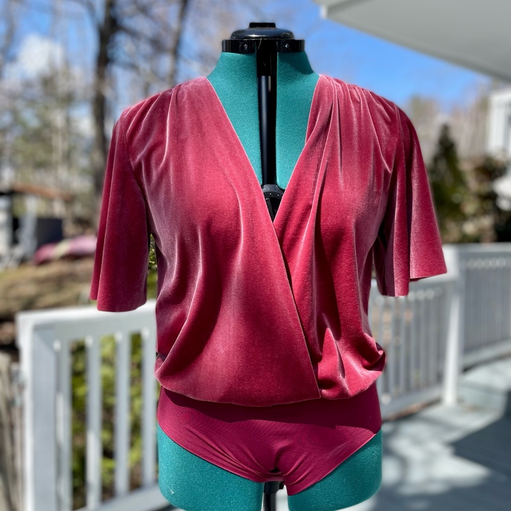 Crushed Velvet Zara Bodysuit!
